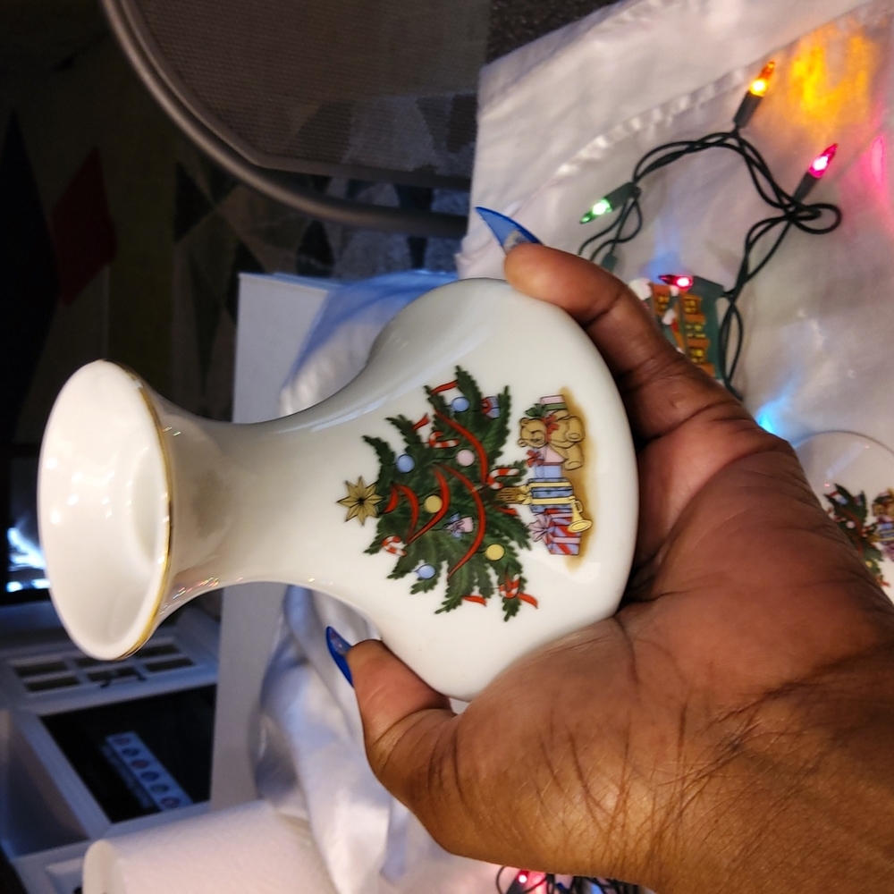 PORCELAIN Candle Holders set